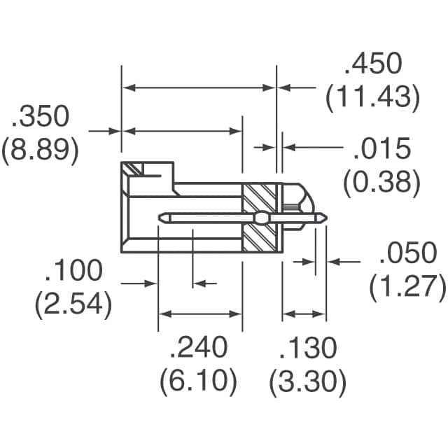 705450041 Molex  Embases à broches mâles